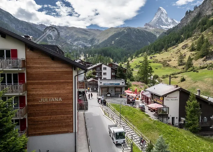 公寓 Alpin Brachji - Bei Der Bergbahn 采尔马特